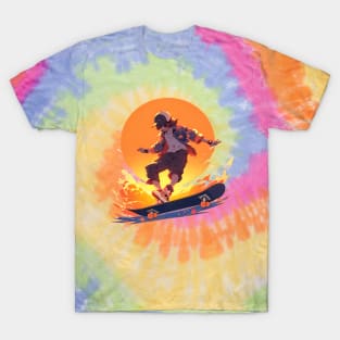 Skater against the sun T-Shirt